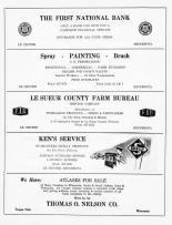 Advertisement 001, Le Sueur County 1963